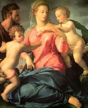 Agnolo Bronzino : Stroganoff Holy Family